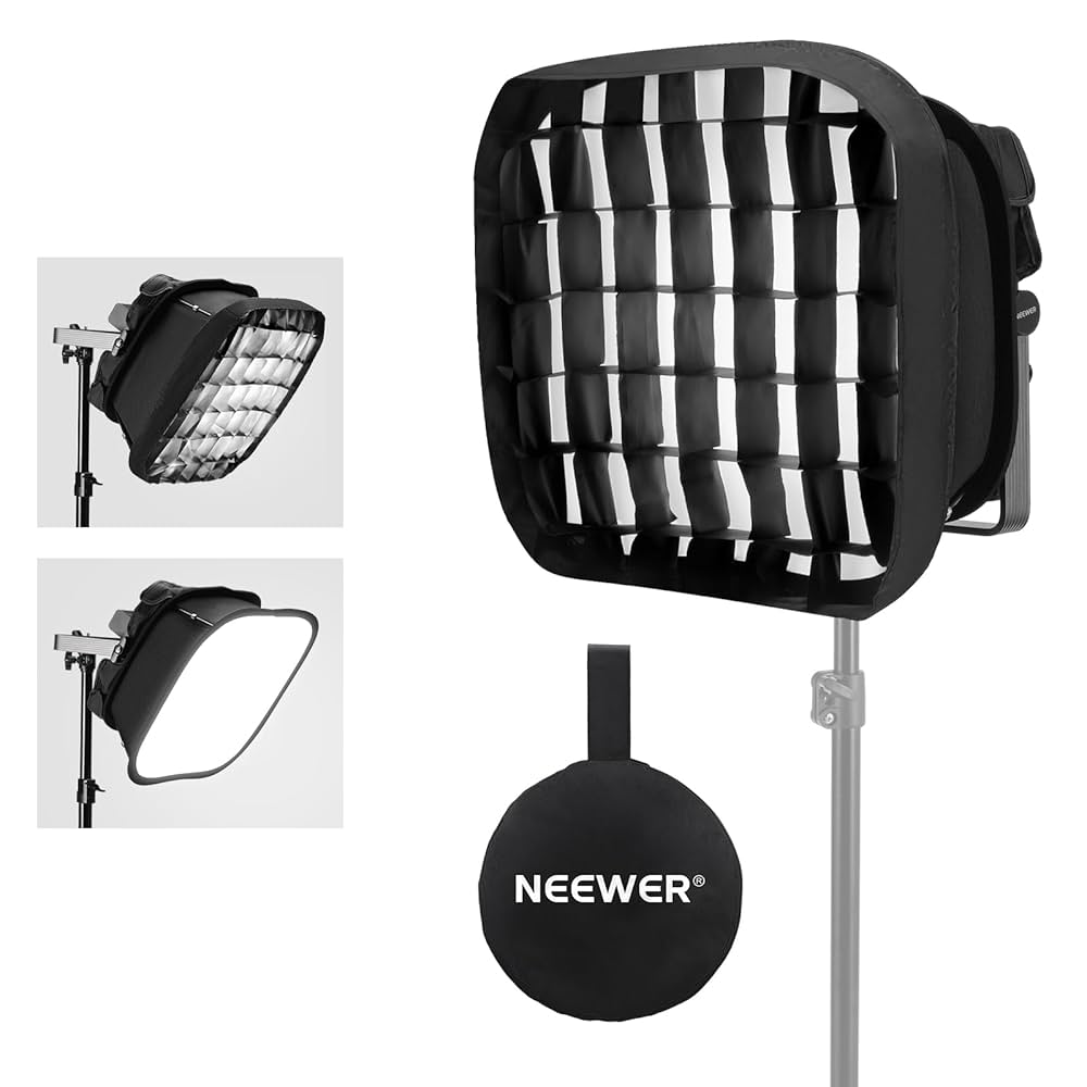NEEWER RGB1200 本体+ソフトボックス Amazon | NEEWER 新版ソフトボックスディフューザー RGB1200 LED